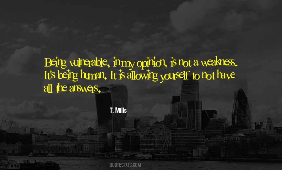 T Mills Quotes #203032