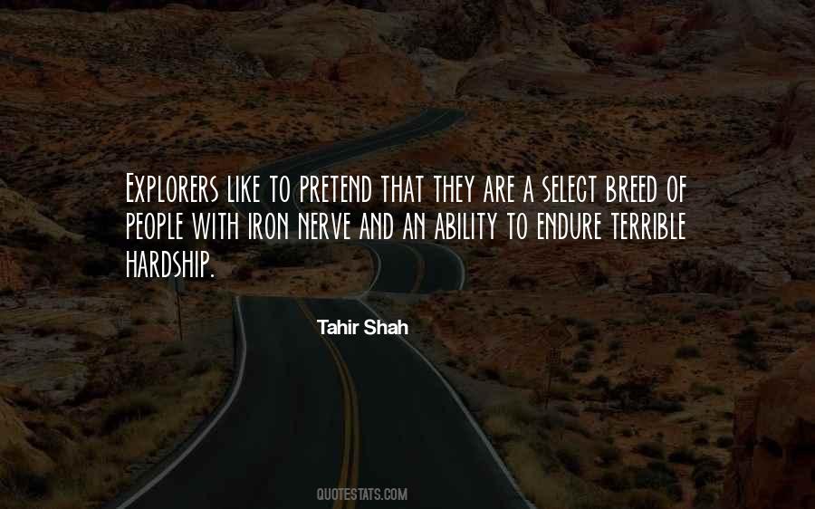 Tahir Shah Quotes #161660
