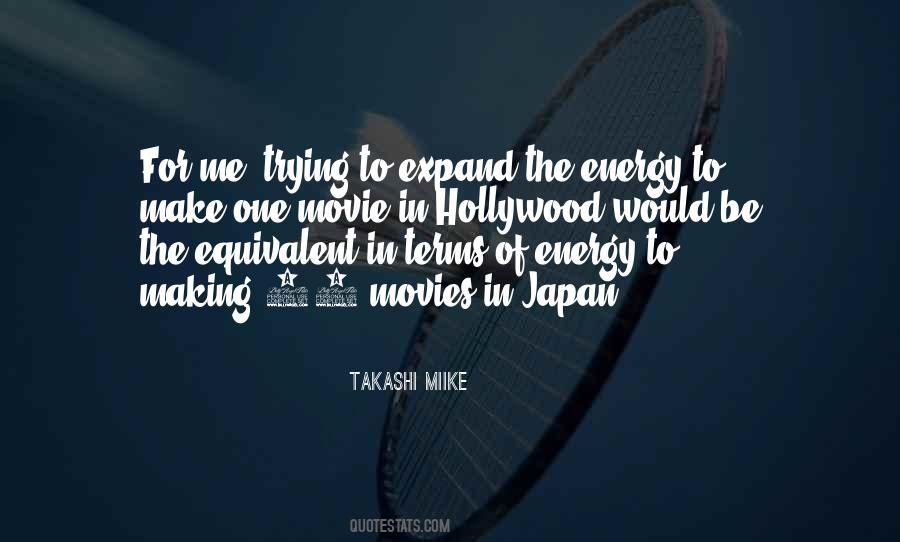 Takashi Miike Quotes #249088