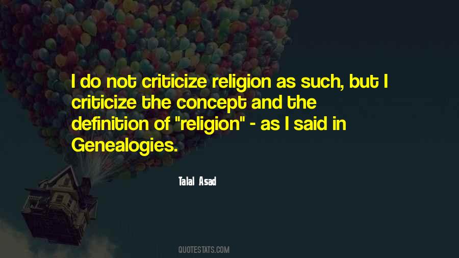 Talal Asad Quotes #773136