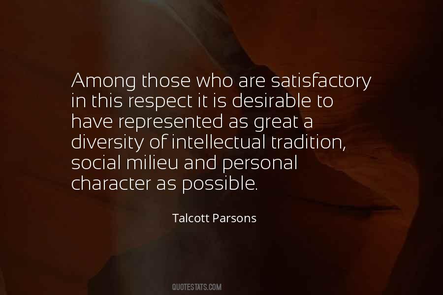 Talcott Parsons Quotes #1299501