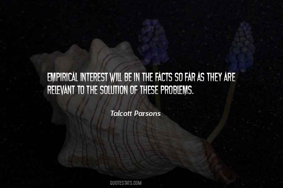 Talcott Parsons Quotes #1677197