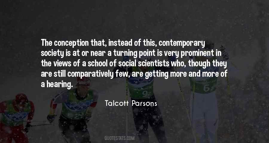 Talcott Parsons Quotes #255023