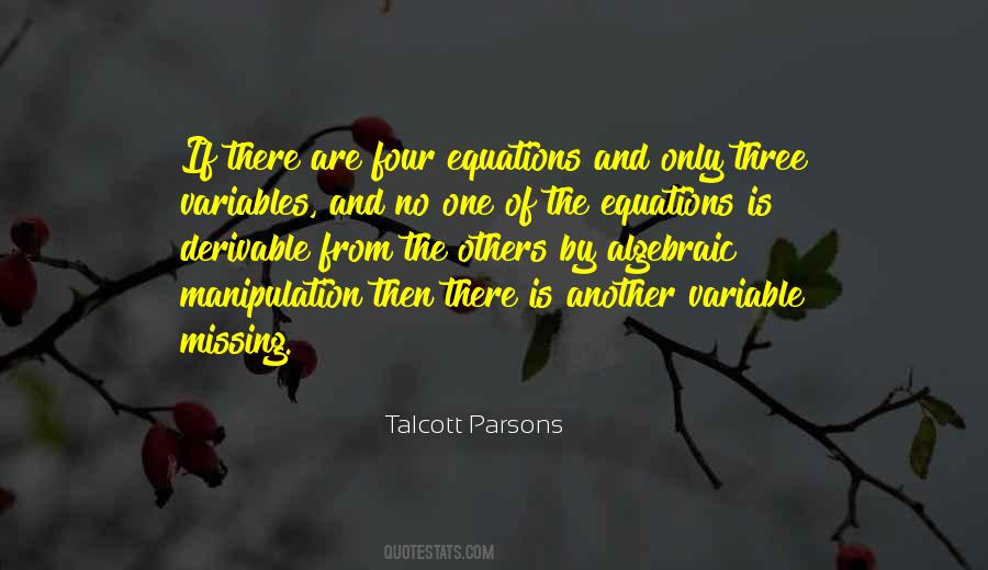 Talcott Parsons Quotes #380228