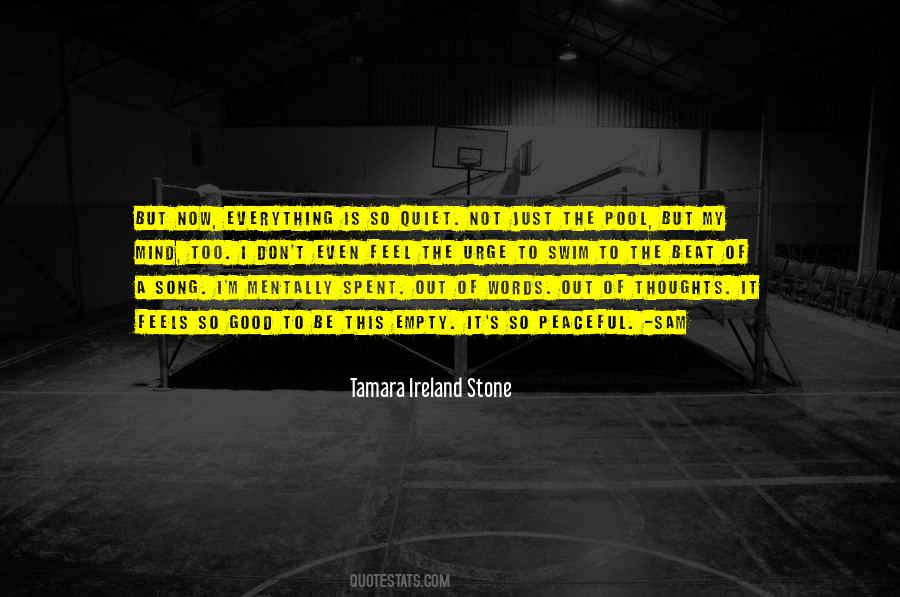 Tamara Ireland Stone Quotes #1338564