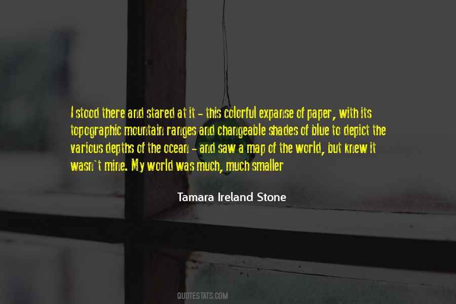 Tamara Ireland Stone Quotes #1507680