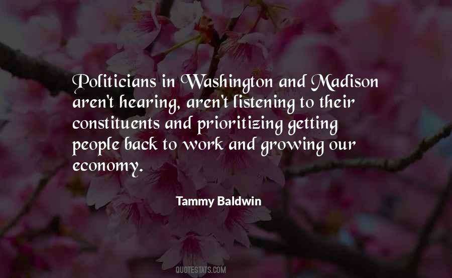 Tammy Baldwin Quotes #1367741
