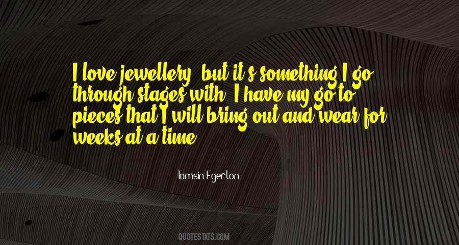 Tamsin Egerton Quotes #1131714