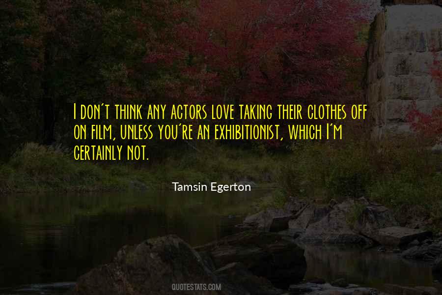 Tamsin Egerton Quotes #279128