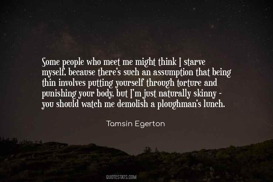 Tamsin Egerton Quotes #769411