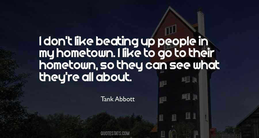 Tank Abbott Quotes #703049