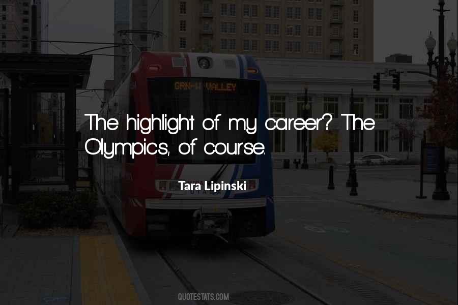Tara Lipinski Quotes #639012