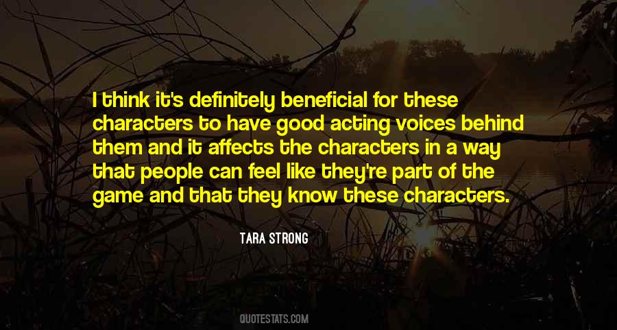 Tara Strong Quotes #750074