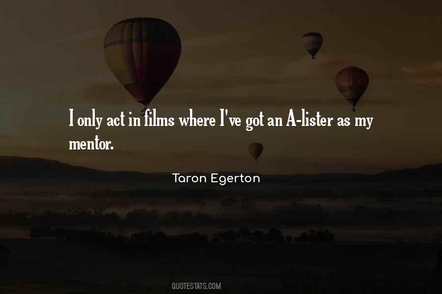 Taron Egerton Quotes #1209371