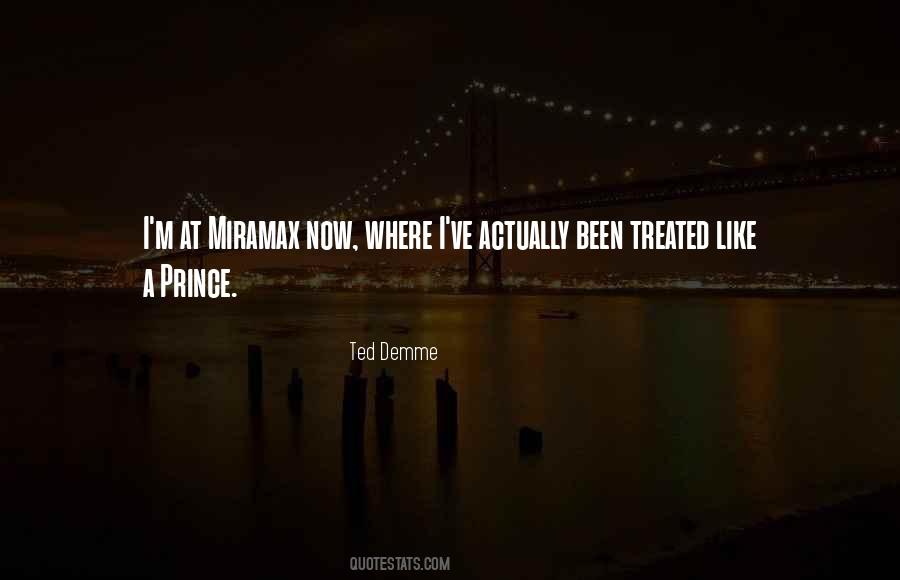Ted Demme Quotes #951257