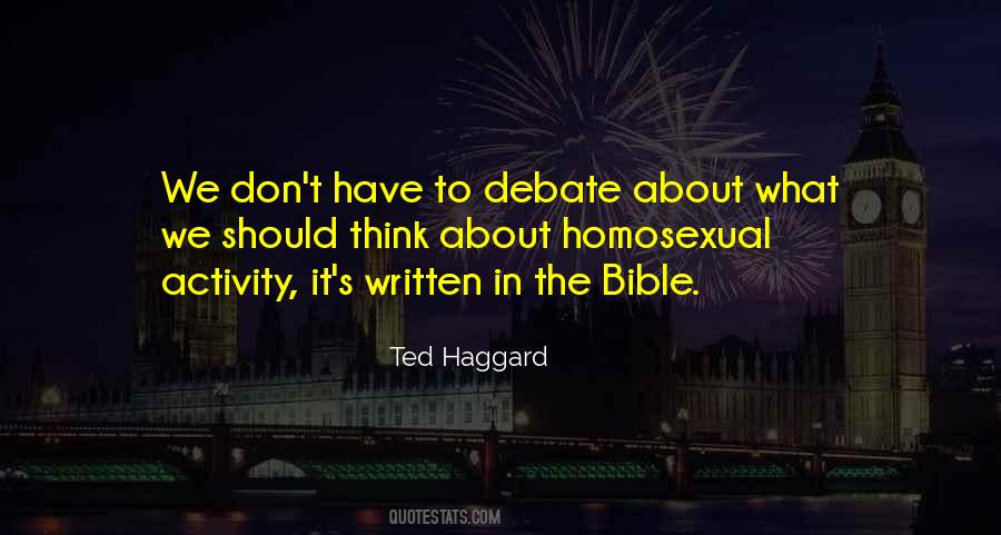 Ted Haggard Quotes #1163277