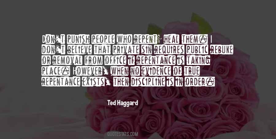 Ted Haggard Quotes #429672