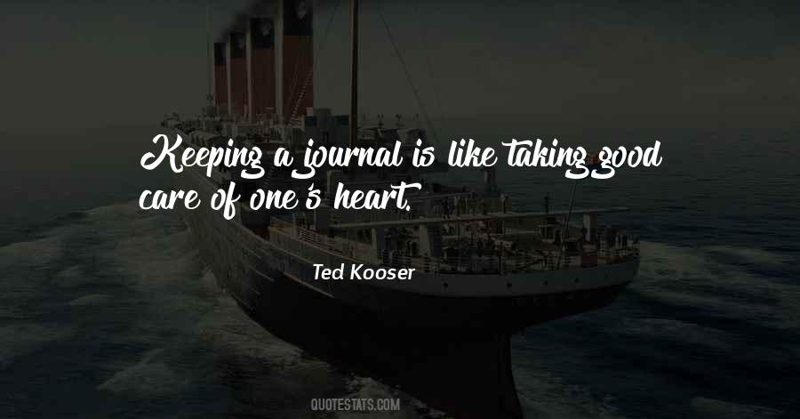 Ted Kooser Quotes #1020944