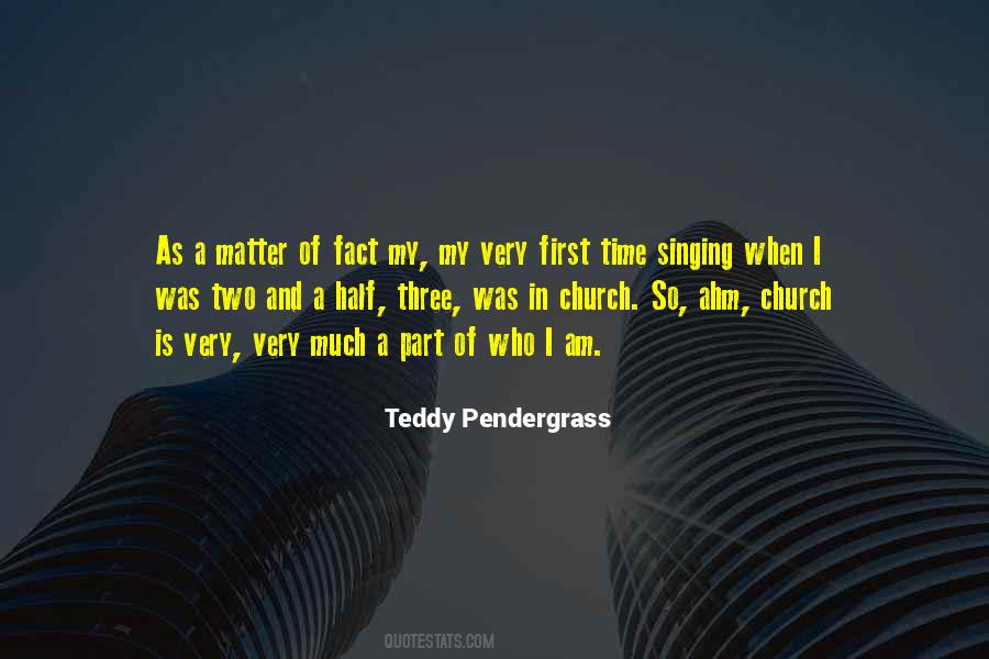 Teddy Pendergrass Quotes #464187