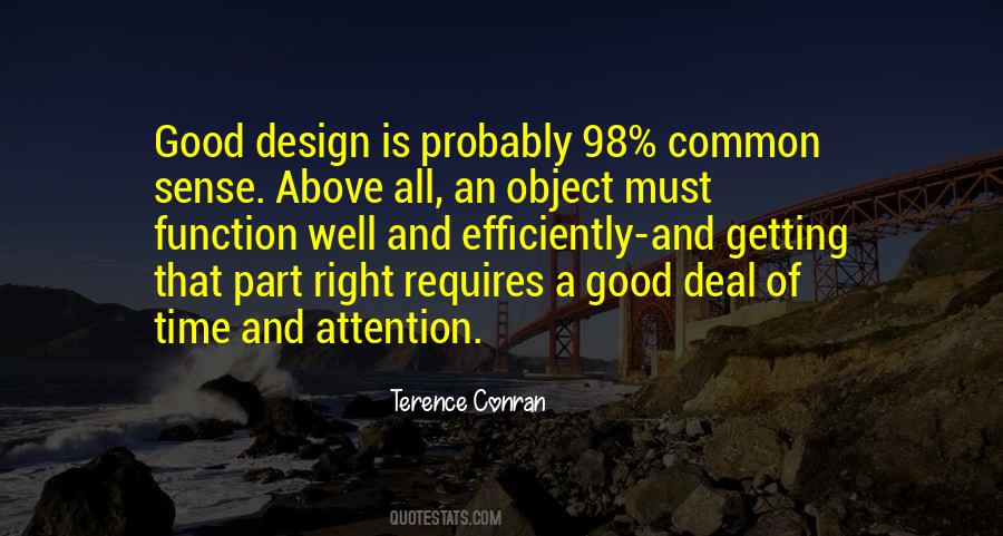 Terence Conran Quotes #1768536