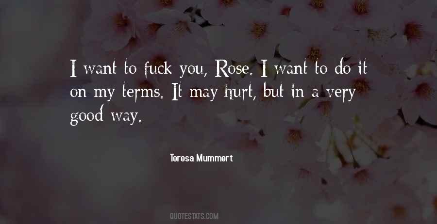 Teresa Mummert Quotes #1038263