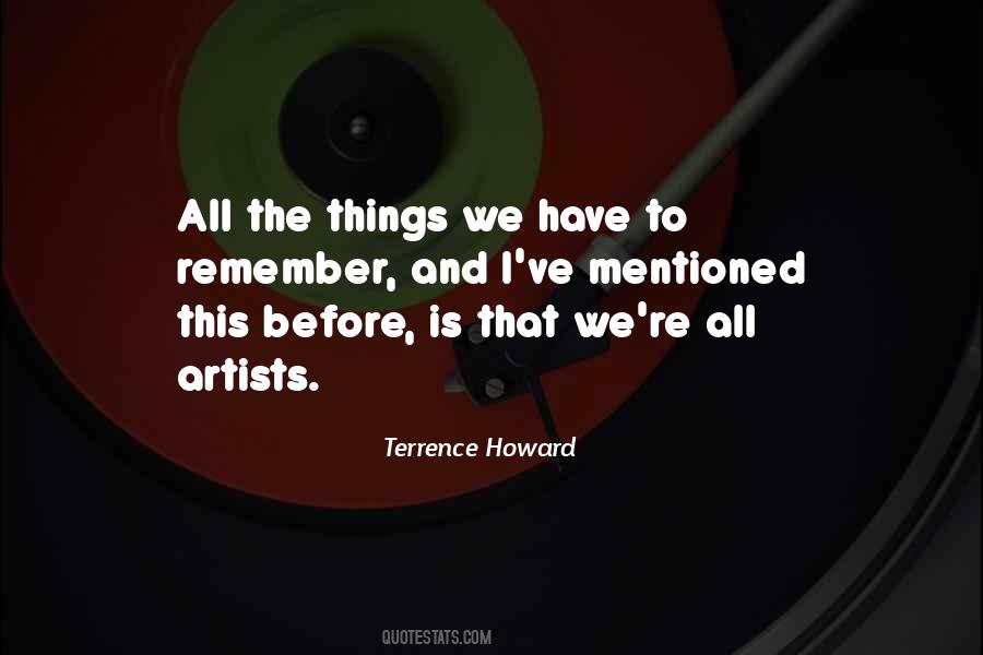 Terrence Howard Quotes #1142637