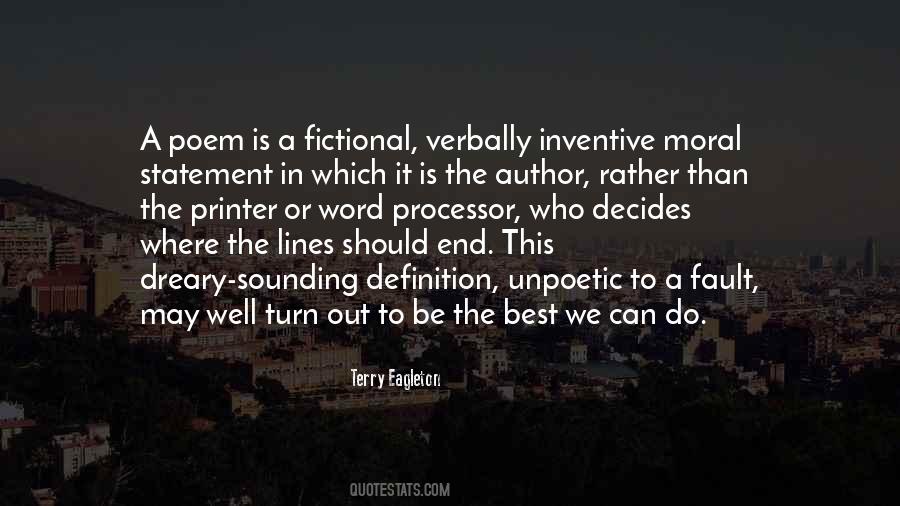 Terry Eagleton Quotes #214533