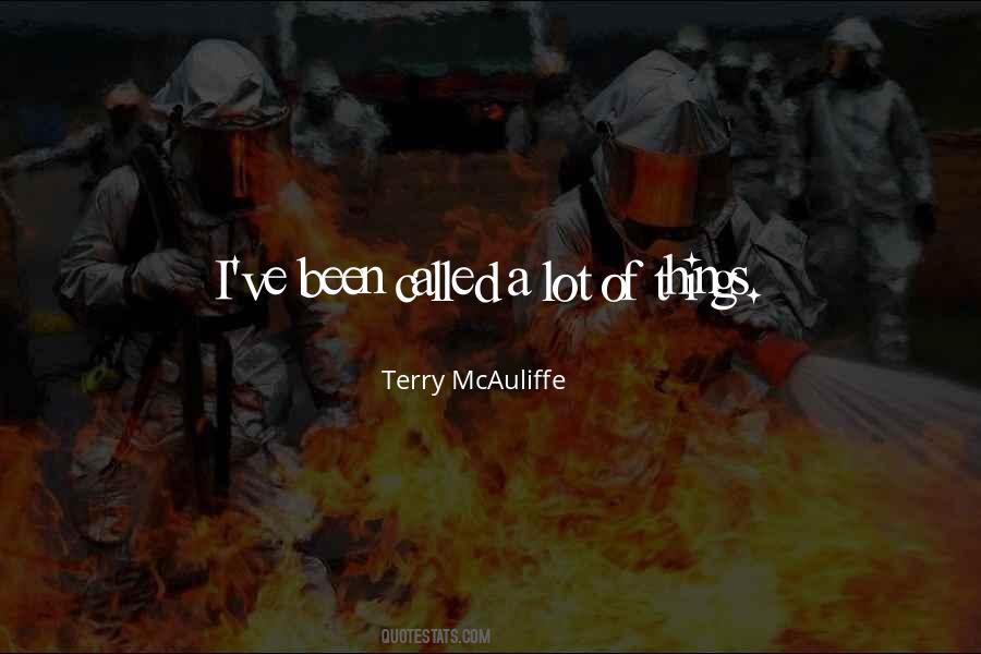 Terry Mcauliffe Quotes #707678