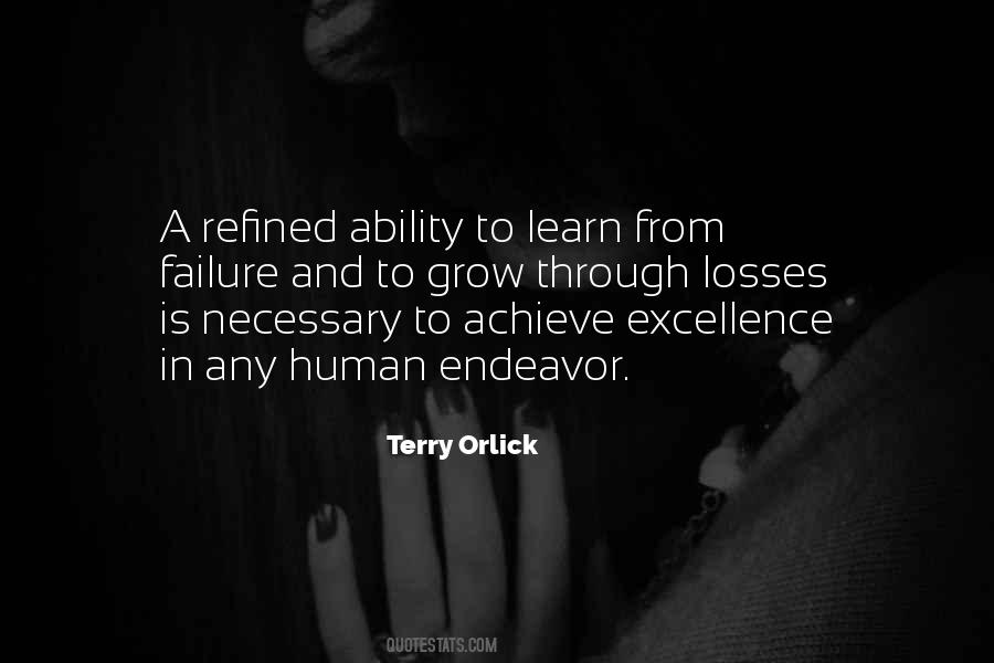 Terry Orlick Quotes #995118