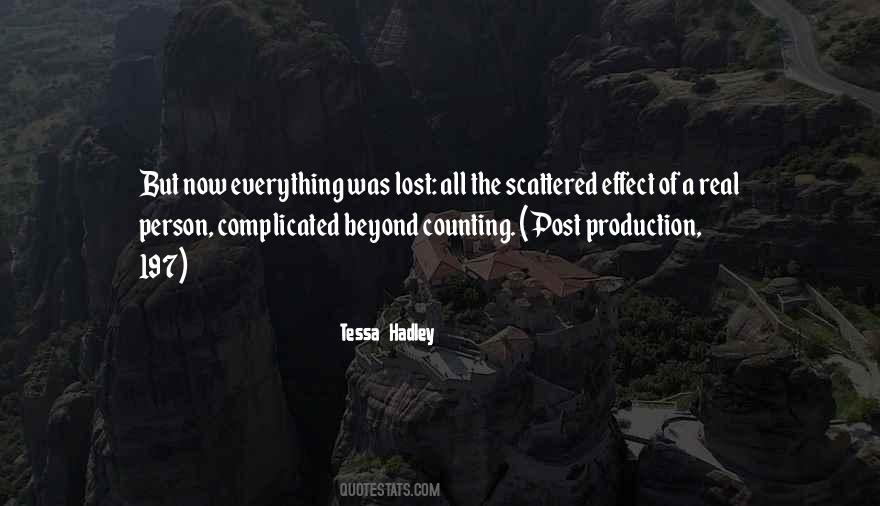 Tessa Hadley Quotes #377279