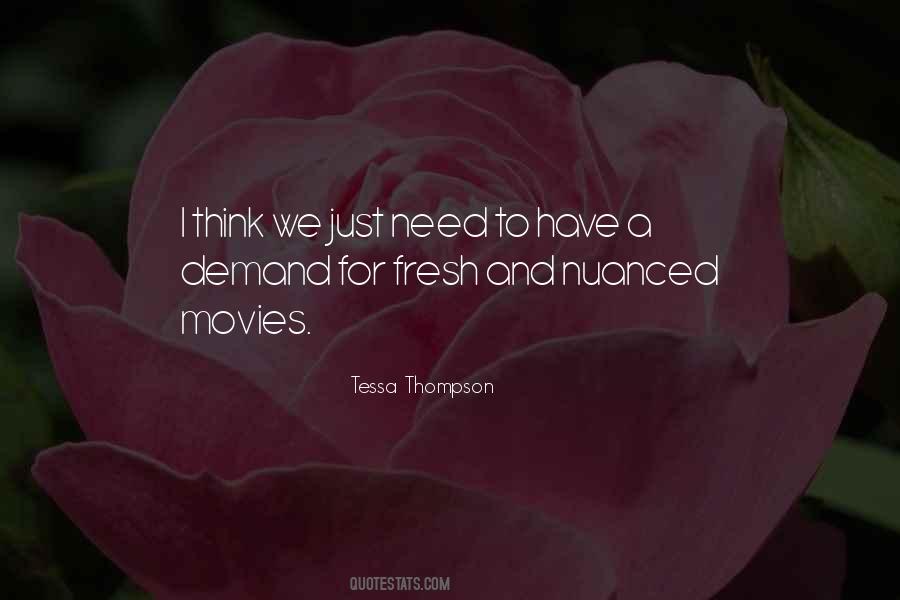 Tessa Thompson Quotes #377967