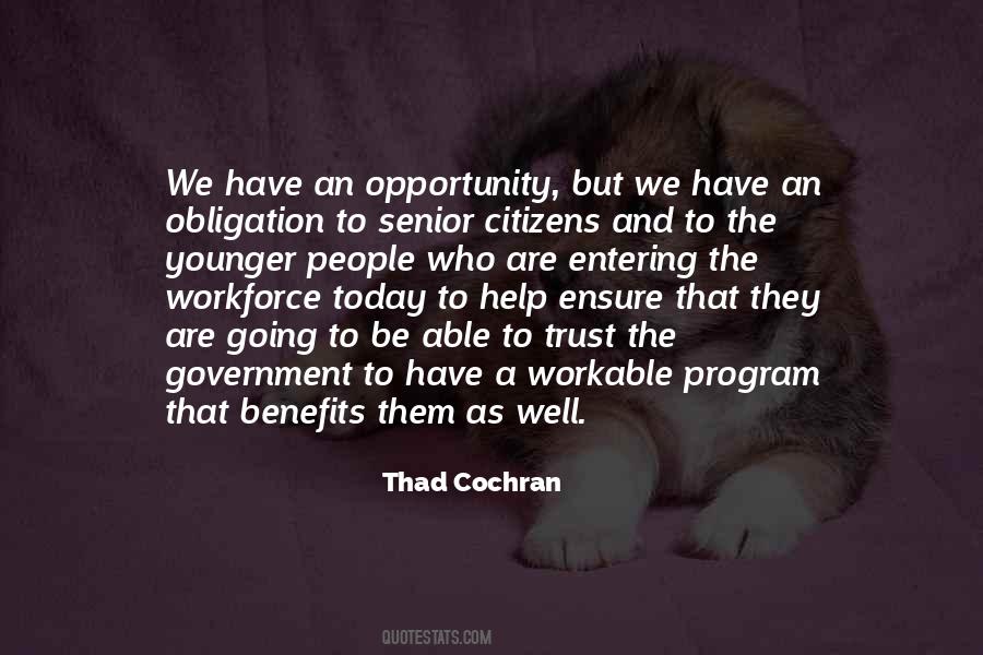 Thad Cochran Quotes #723704