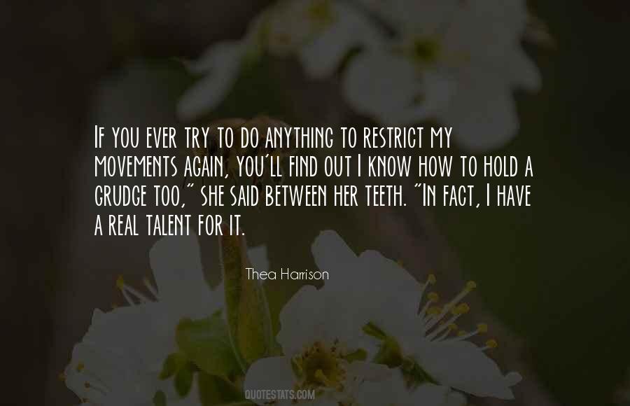 Thea Harrison Quotes #428638