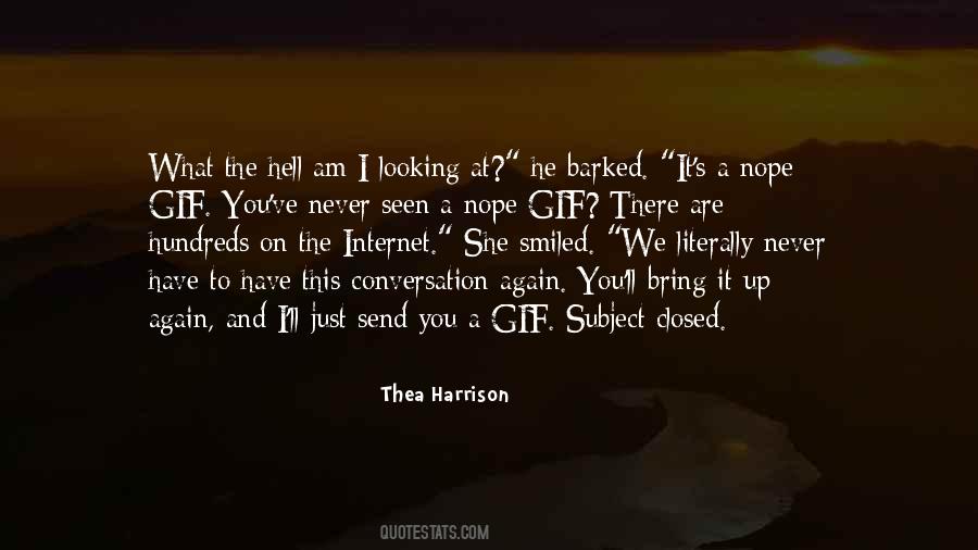 Thea Harrison Quotes #492274