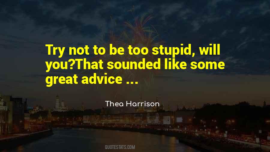 Thea Harrison Quotes #97301