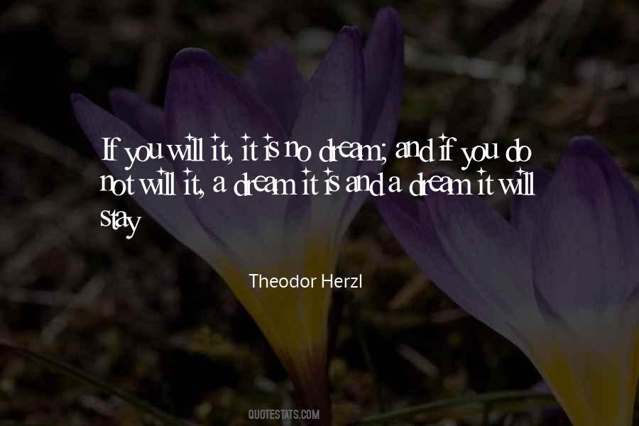 Theodor Herzl Quotes #1541488