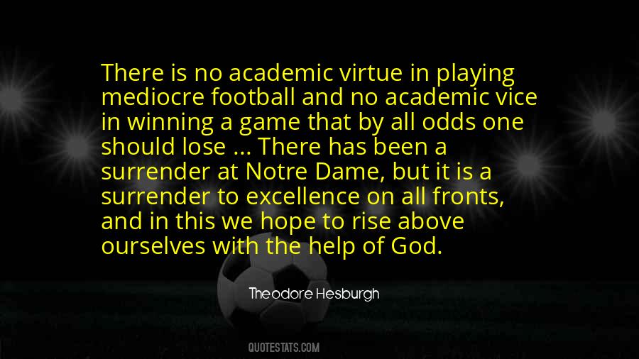 Theodore Hesburgh Quotes #1168916