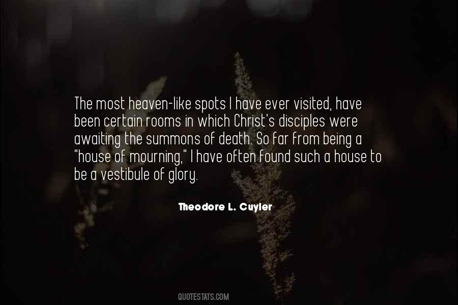 Theodore L. Cuyler Quotes #392246