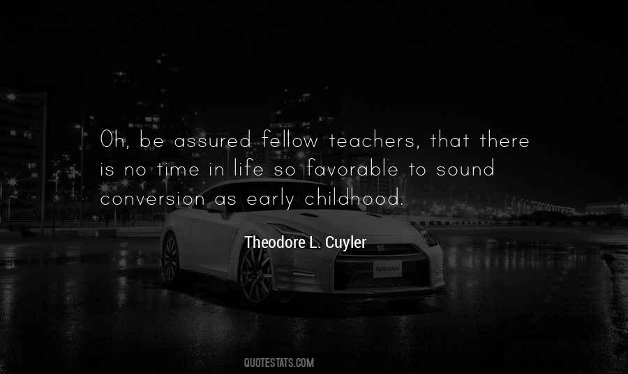 Theodore L. Cuyler Quotes #94558