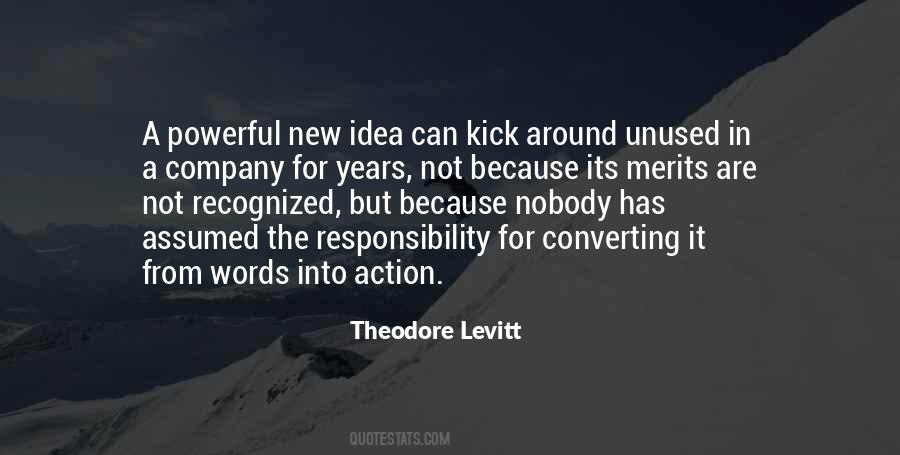 Theodore Levitt Quotes #298613