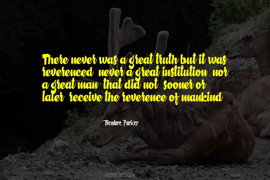 Theodore Parker Quotes #1559624