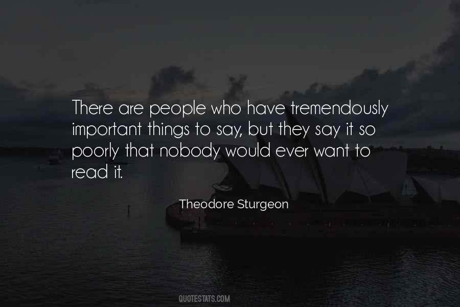 Theodore Sturgeon Quotes #1847725