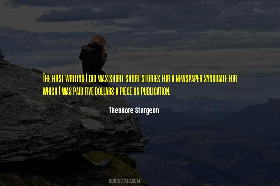 Theodore Sturgeon Quotes #412548