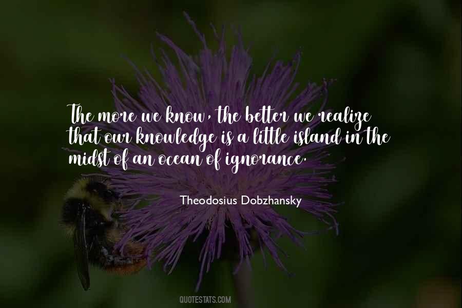 Theodosius Dobzhansky Quotes #1011506