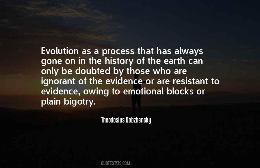 Theodosius Dobzhansky Quotes #1797026