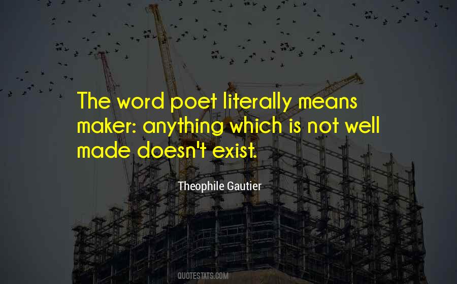 Theophile Gautier Quotes #647574