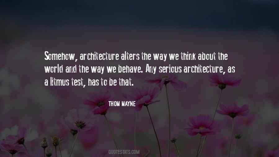 Thom Mayne Quotes #186458