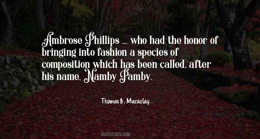 Thomas B. Macaulay Quotes #1064174