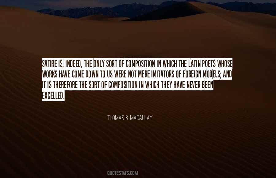 Thomas B. Macaulay Quotes #677326