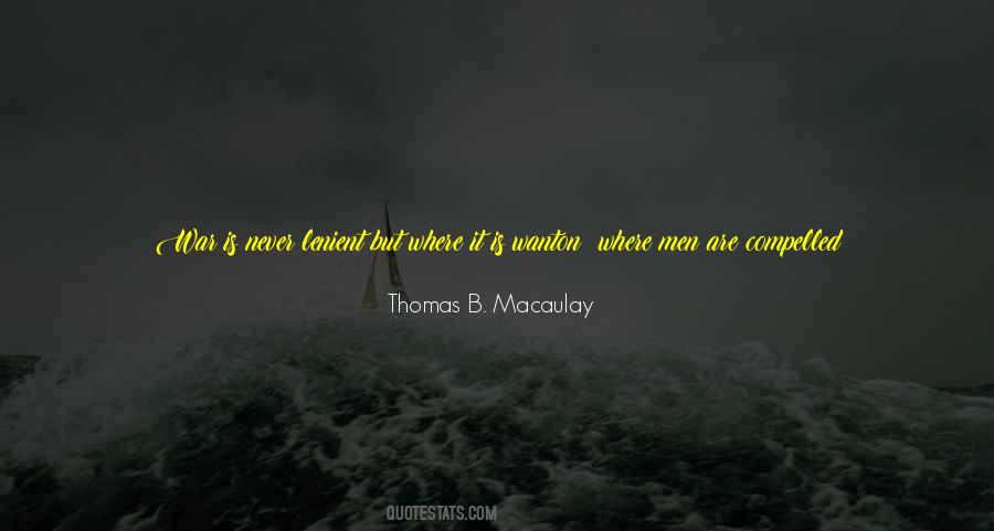 Thomas B. Macaulay Quotes #969203